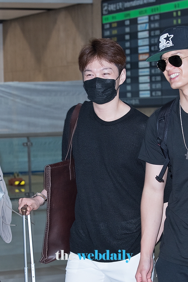 비투비 이창섭, 김포국제공항 입국 현장