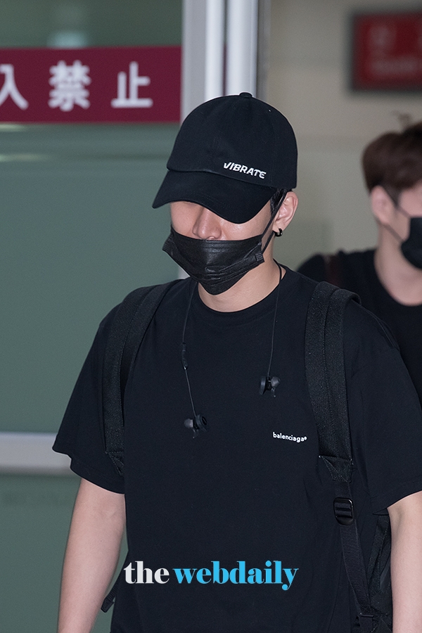 비투비(BTOB) 서은광, 김포국제공항 입국 현장