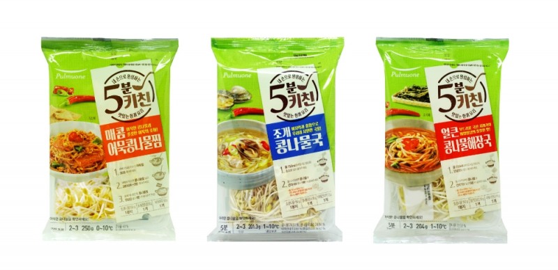 풀무원, 가정간편식 ‘5분 키친 콩나물 요리’ 출시