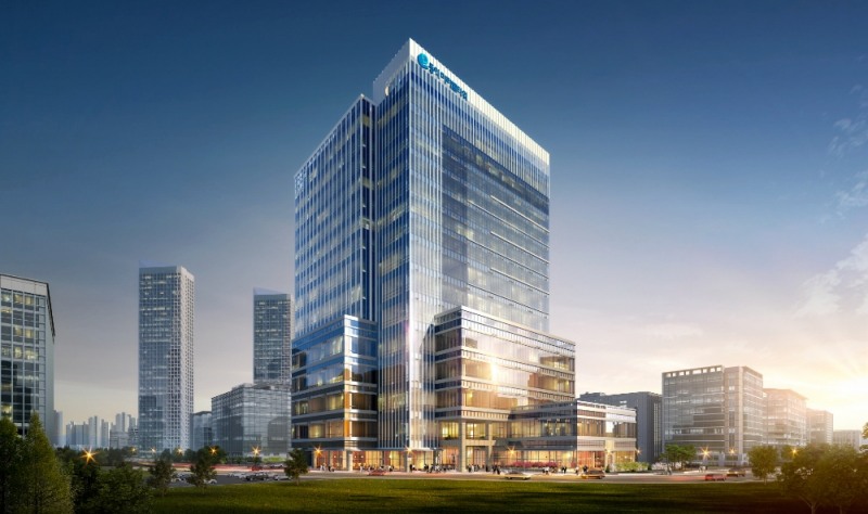 동익 미라벨타워 투시도.(사진=동익동탄피에프브이)