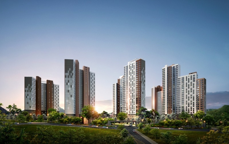 청주 가경 아이파크 3단지 투시도.(사진=HDC현대산업개발)