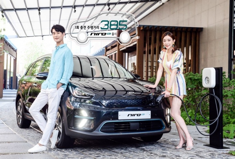 기아차, 385km 주행 가능한 ‘니로 EV’ 출시.(사진=기아자동차)