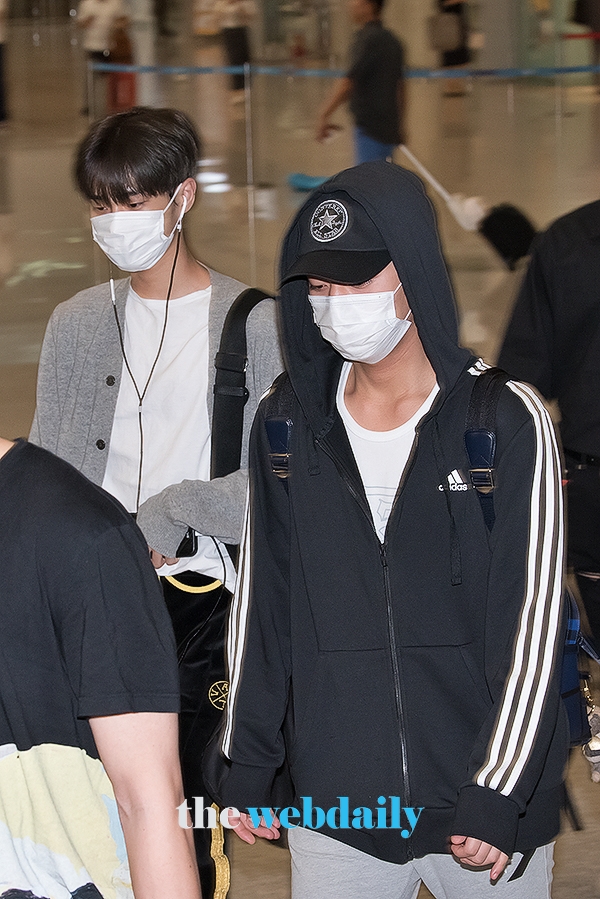 WannaOne(워너원) 이대휘-박지훈, 인천국제공항 입국 현장