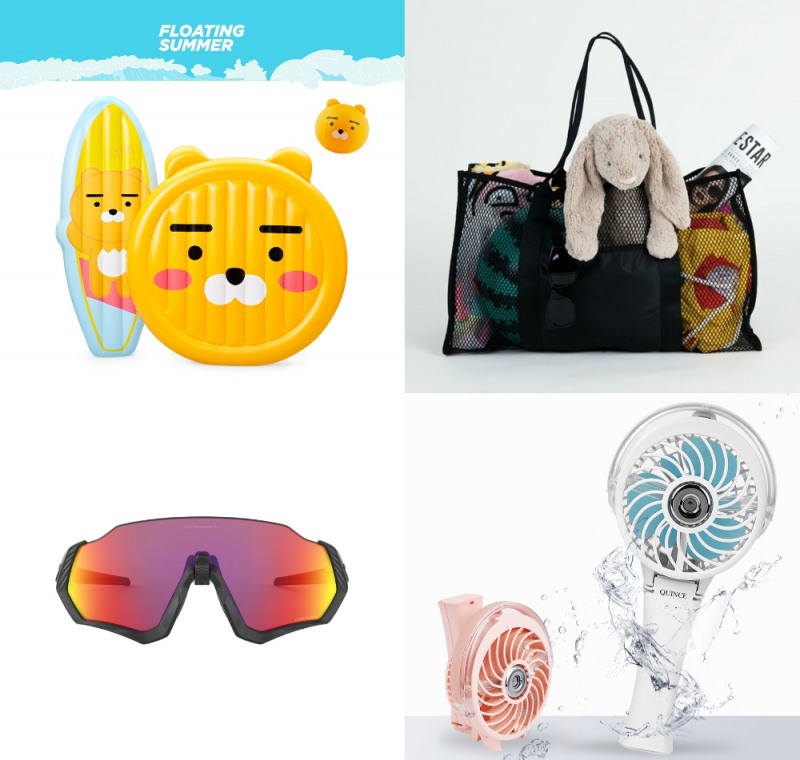 휴가철 HOT 아이템은 뭐?…유통가, 이색 바캉스 용품 불티