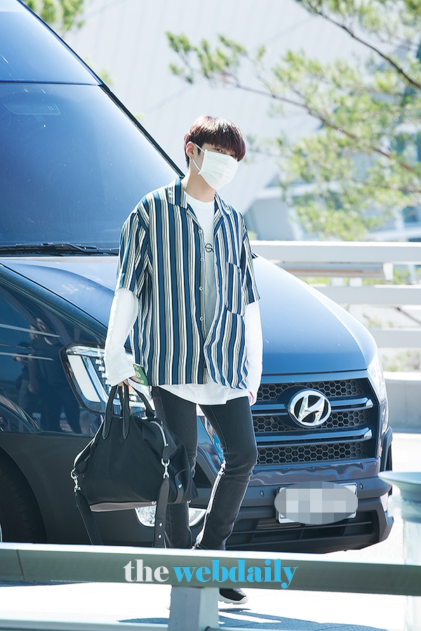 WannaOne(워너원) 하성운, 인천국제공항 입국 현장