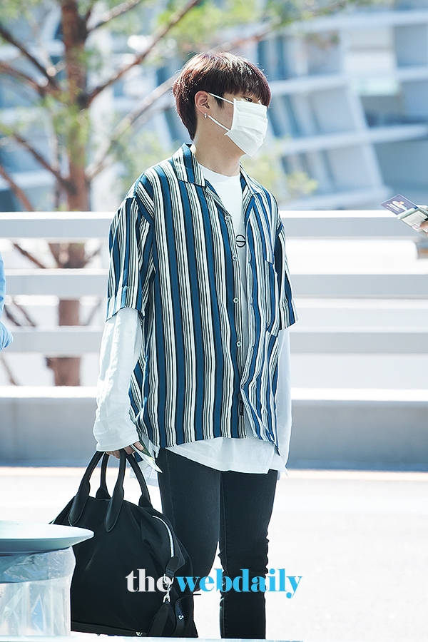 WannaOne(워너원) 하성운, 인천국제공항 입국 현장