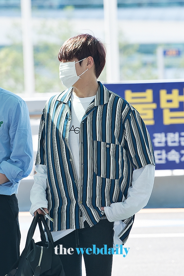 WannaOne(워너원) 하성운, 인천국제공항 입국 현장