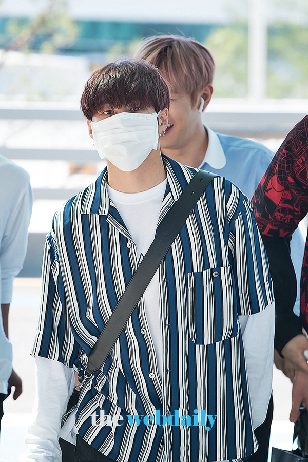 WannaOne(워너원) 하성운, 인천국제공항 입국 현장