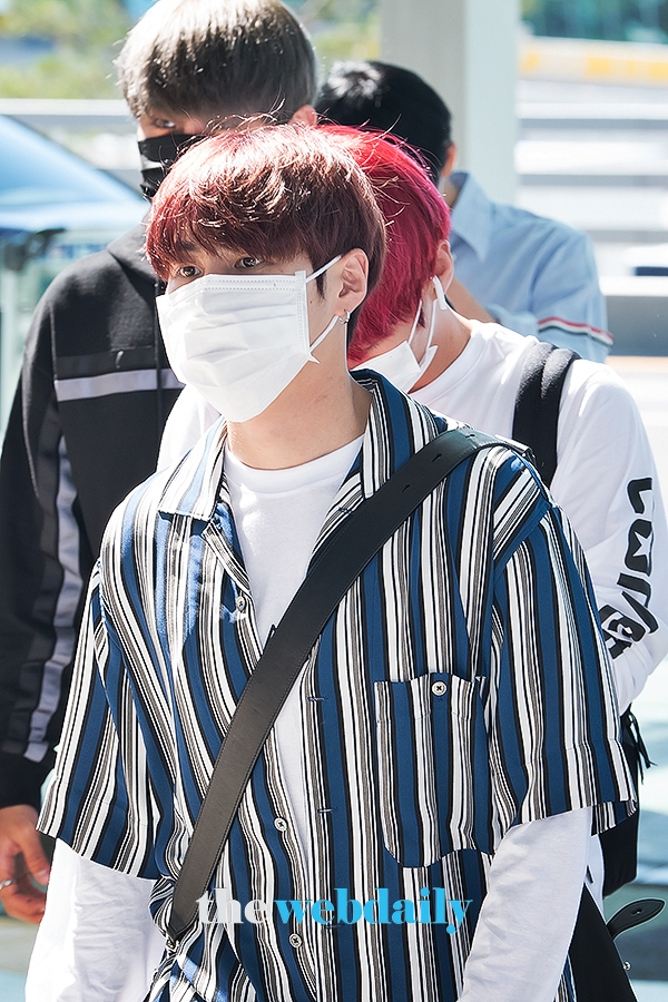 WannaOne(워너원) 하성운, 인천국제공항 입국 현장