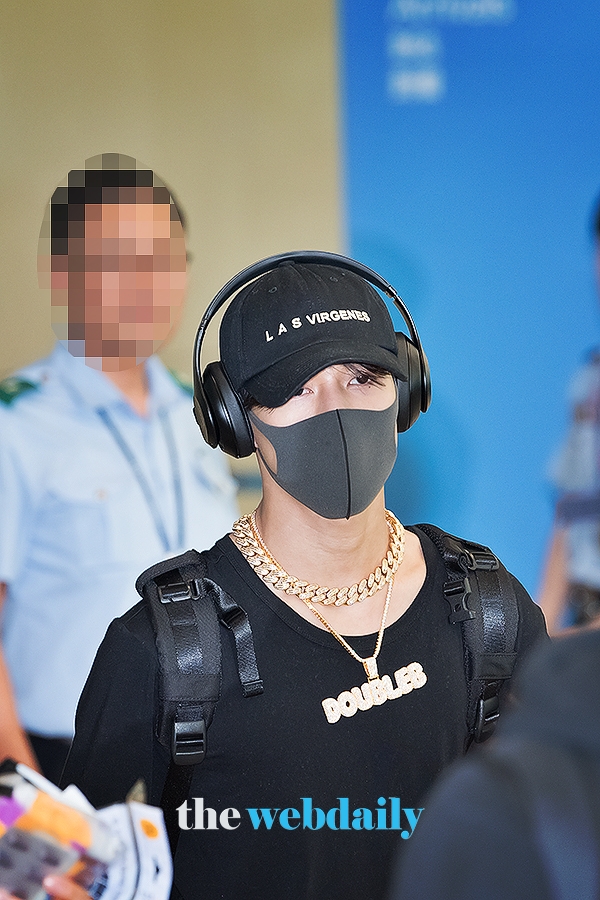 갓세븐(GOT7) 뱀뱀, 인천국제공항 입국 현장