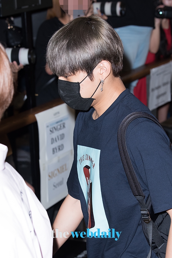 WannaOne(워너원) 박우진, 인천국제공항 입국 현장