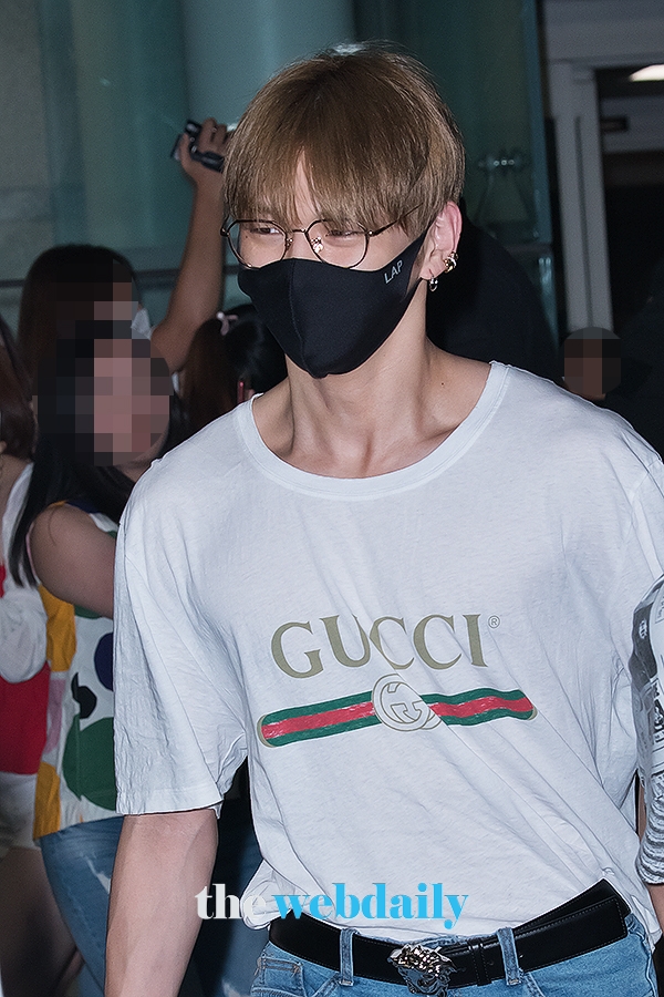 WannaOne(워너원) 강다니엘, 인천국제공항 입국 현장