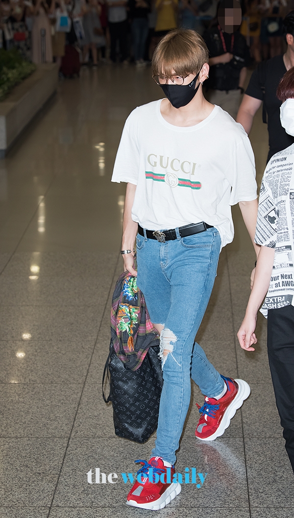 WannaOne(워너원) 강다니엘, 인천국제공항 입국 현장
