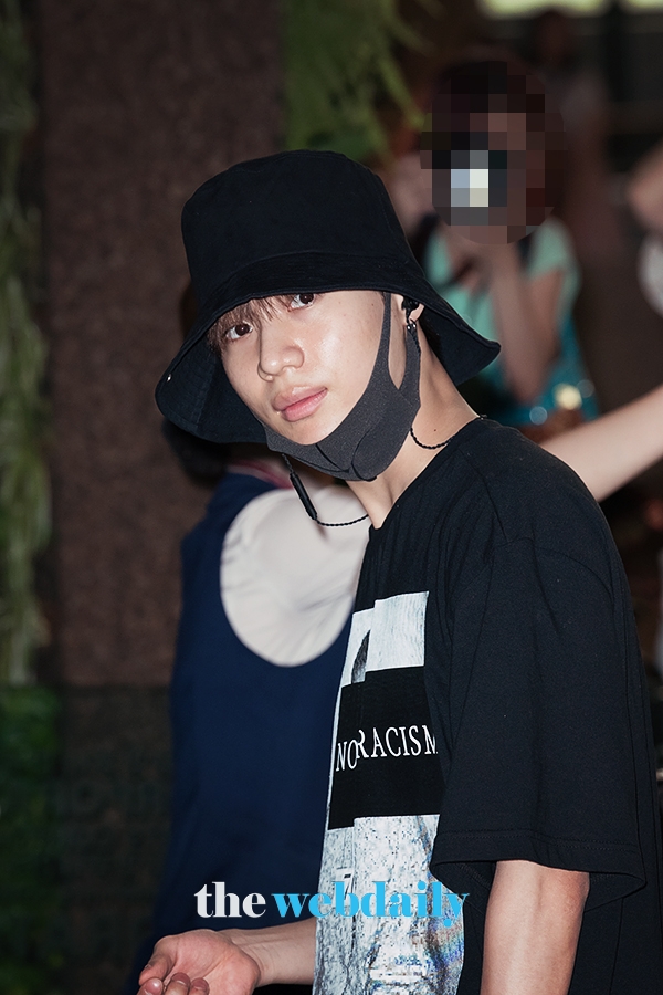 샤이니(SHINee) 태민, 김포국제공항 출국 현장