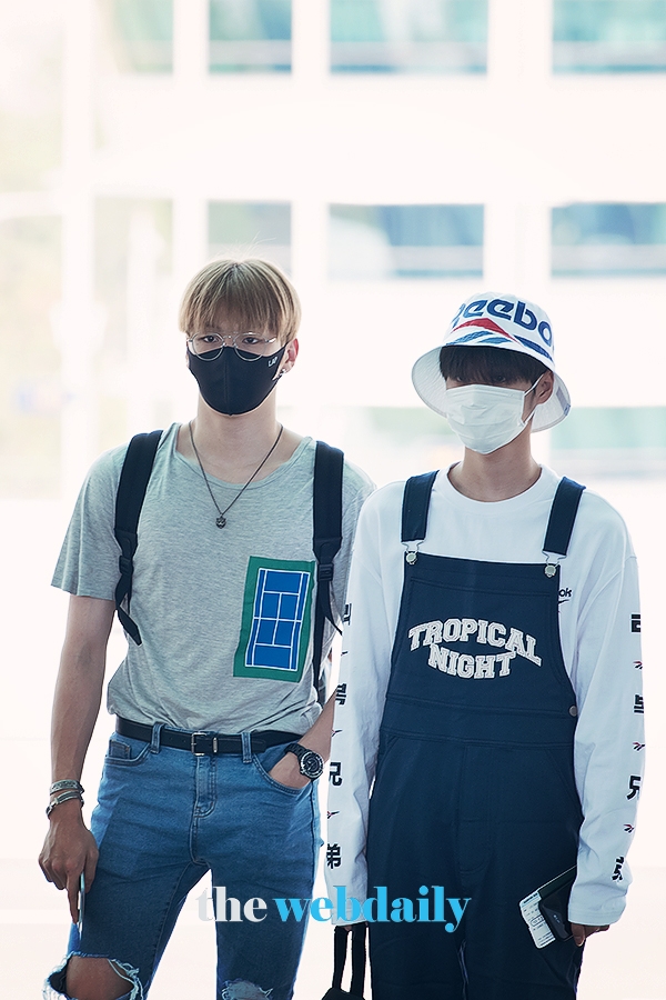 WannaOne(워너원) 강다니엘-이대휘, 인천국제공항 입국 현장