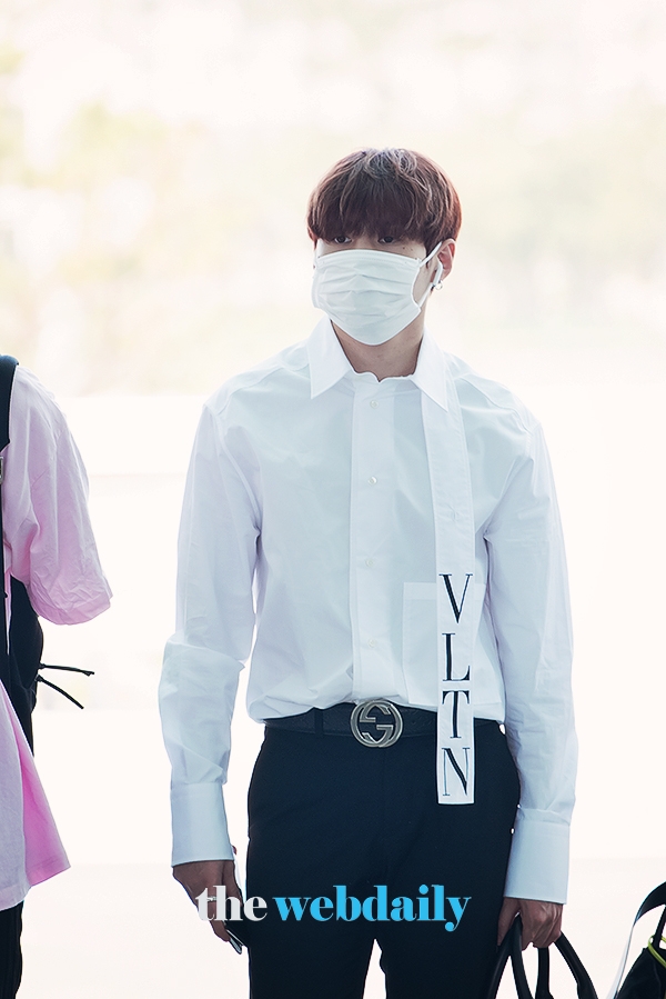 WannaOne(워너원) 하성운, 인천국제공항 입국 현장