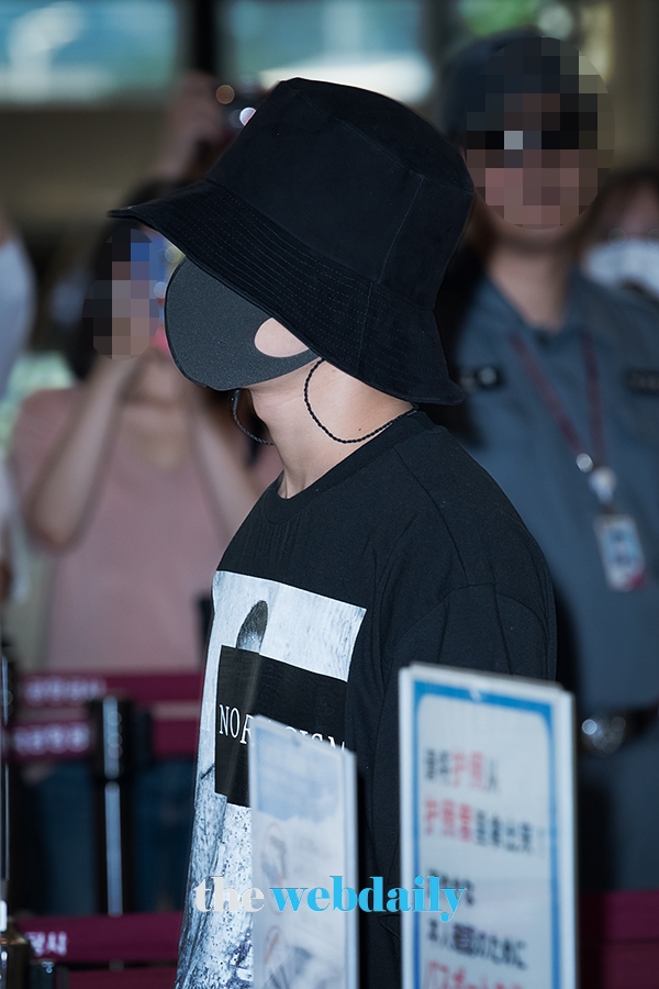 샤이니(SHINee) 태민, 김포국제공항 출국 현장