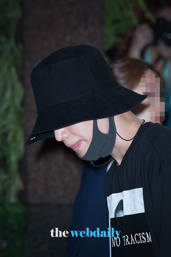 샤이니(SHINee) 태민, 김포국제공항 출국 현장