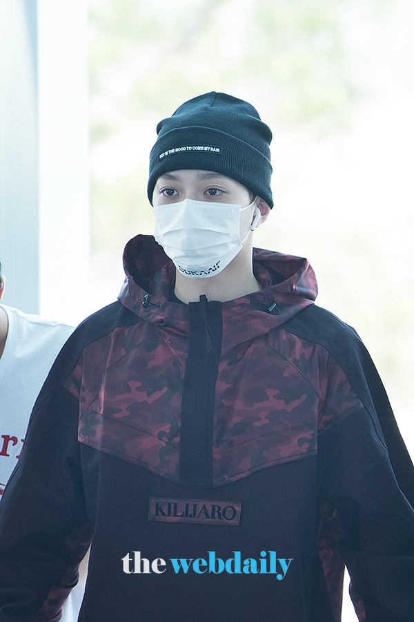WannaOne(워너원) 라이관린, 인천국제공항 출국 현장