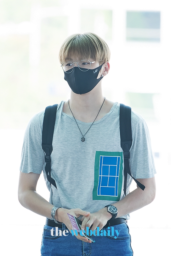 WannaOne(워너원) 강다니엘, 인천국제공항 출국 현장