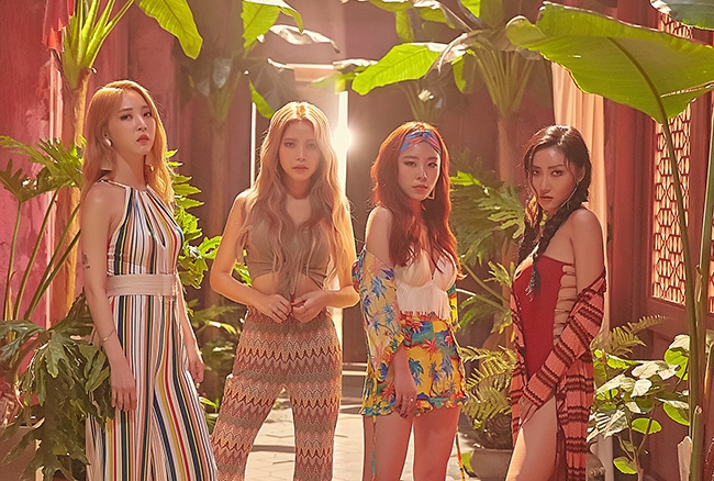 마마무, 美 빌보드 월드 앨범차트 4위…해외서도 '마마무니까 듣는다'
