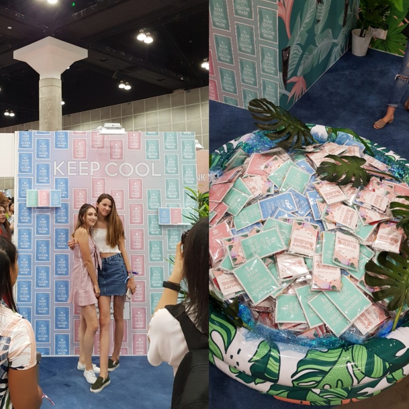 킵쿨, 미국 LA 뷰티콘에서 스킨케어 제품 인기 확인