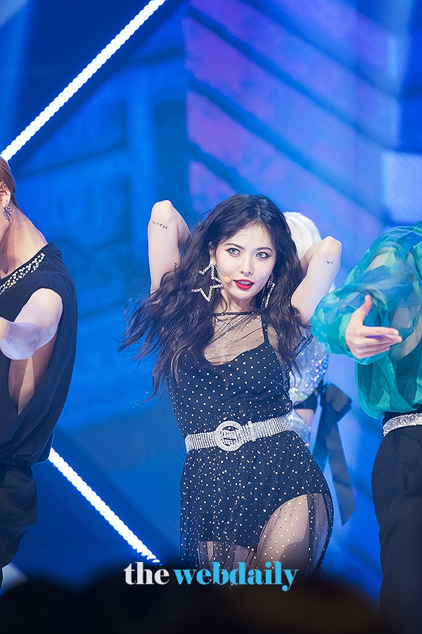 트리플H 현아, MBC MUSIC '쇼챔피언' 생방송 현장공개