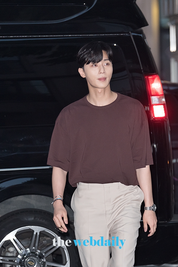 박서준, 드라마 '김비서가 왜 그럴까' 종방연