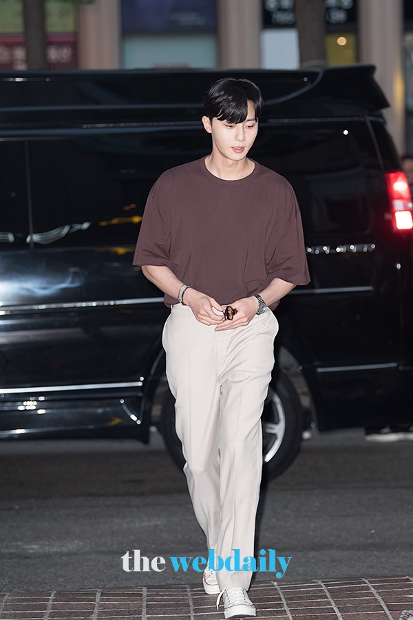 박서준, 드라마 '김비서가 왜 그럴까' 종방연