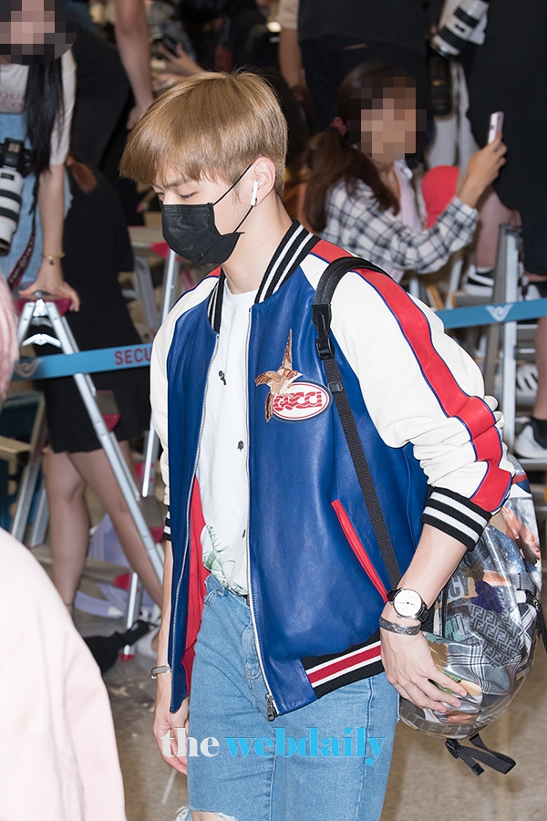 WannaOne(워너원) 강다니엘, 인천국제공항 입국 현장