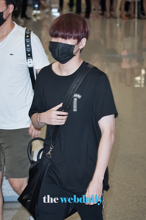 WannaOne(워너원) 하성운, 인천국제공항 입국 현장