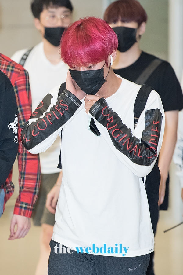 WannaOne(워너원) 박지훈, 인천국제공항 입국 현장