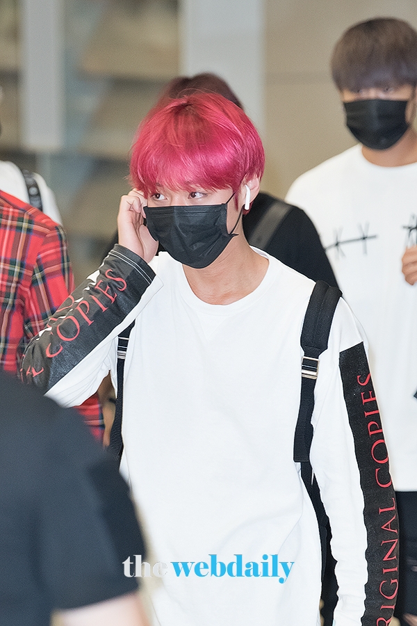 WannaOne(워너원) 박지훈, 인천국제공항 입국 현장