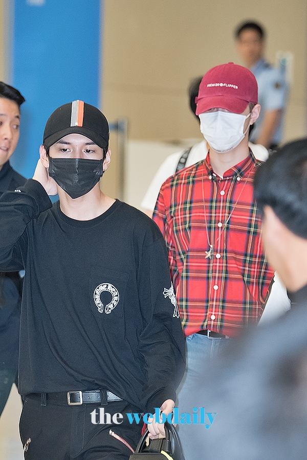 WannaOne(워너원) 옹성우-라이관린, 인천국제공항 입국 현장