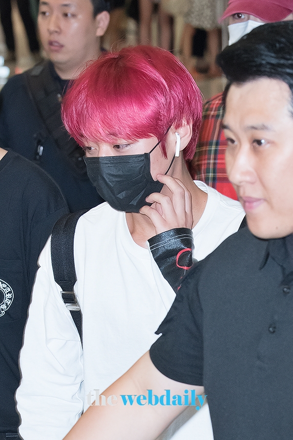 WannaOne(워너원) 박지훈, 인천국제공항 입국 현장