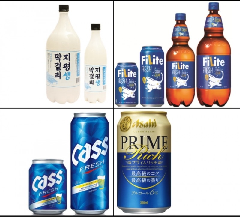 ‘가볍게’ 즐기는 저도수∙소용량 주류 '대세'