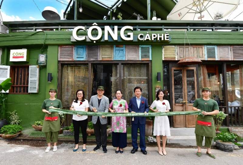 베트남 콩카페 해외 첫 매장 31일 연남동에 오픈