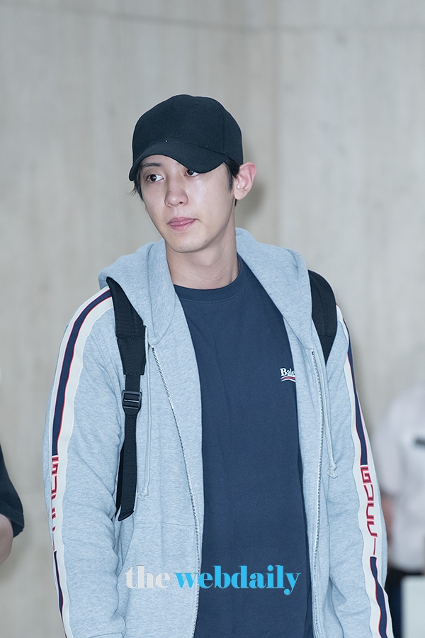 엑소(EXO) 찬열, 김포국제공항 입국 현장