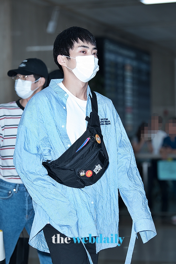 엑소(EXO) 시우민, 김포국제공항 입국 현장