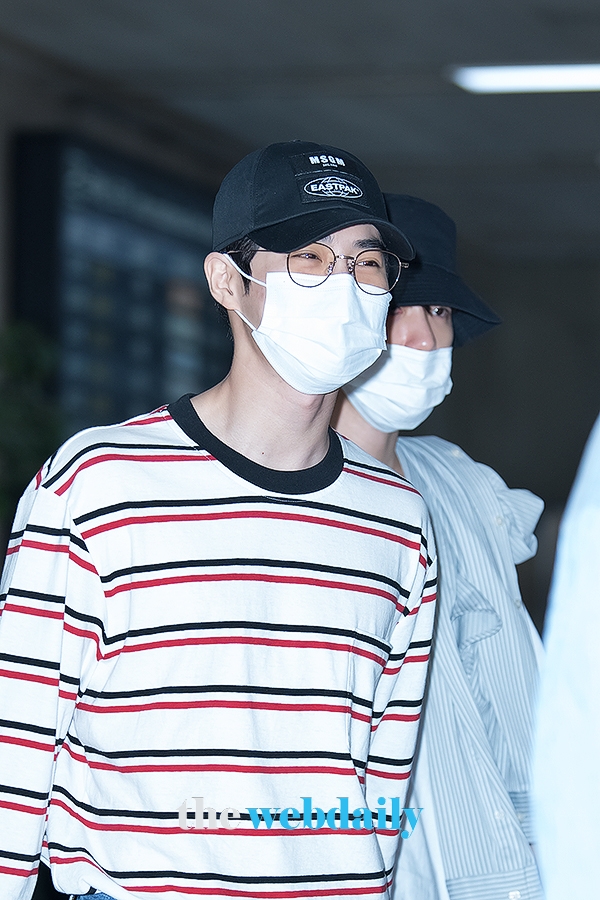 엑소(EXO) 수호, 김포국제공항 입국 현장