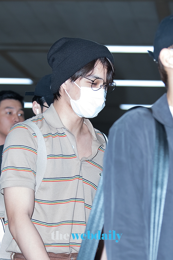 엑소(EXO) 카이, 김포국제공항 입국 현장