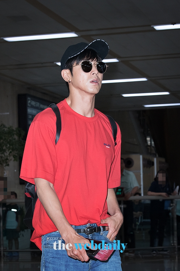동방신기 유노윤호, 김포국제공항 입국 현장