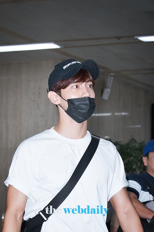 동방신기 최강창민, 김포국제공항 입국 현장