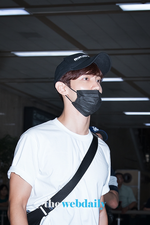 동방신기 최강창민, 김포국제공항 입국 현장