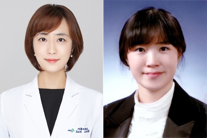 (사진왼쪽부터) 양산부산대병원 고성화·성의숙 교수.(사진제공=부산대)