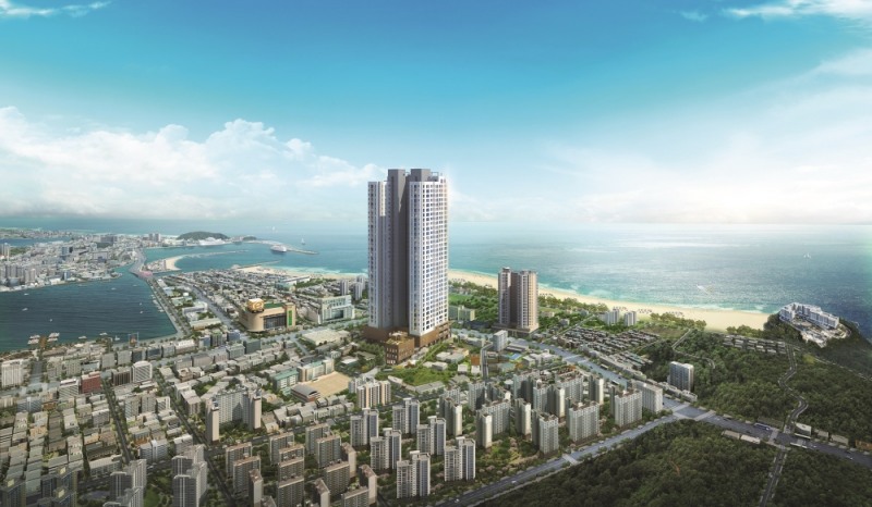 속초 서희스타힐스더베이2차 투시도.(사진=한국토지신탁)