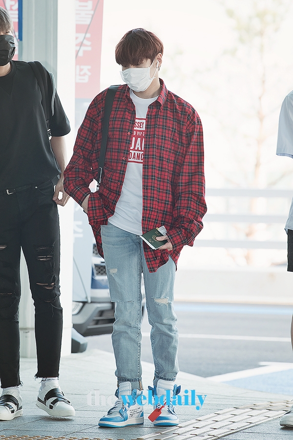 WannaOne(워너원) 하성운, 인천국제공항 출국 현장