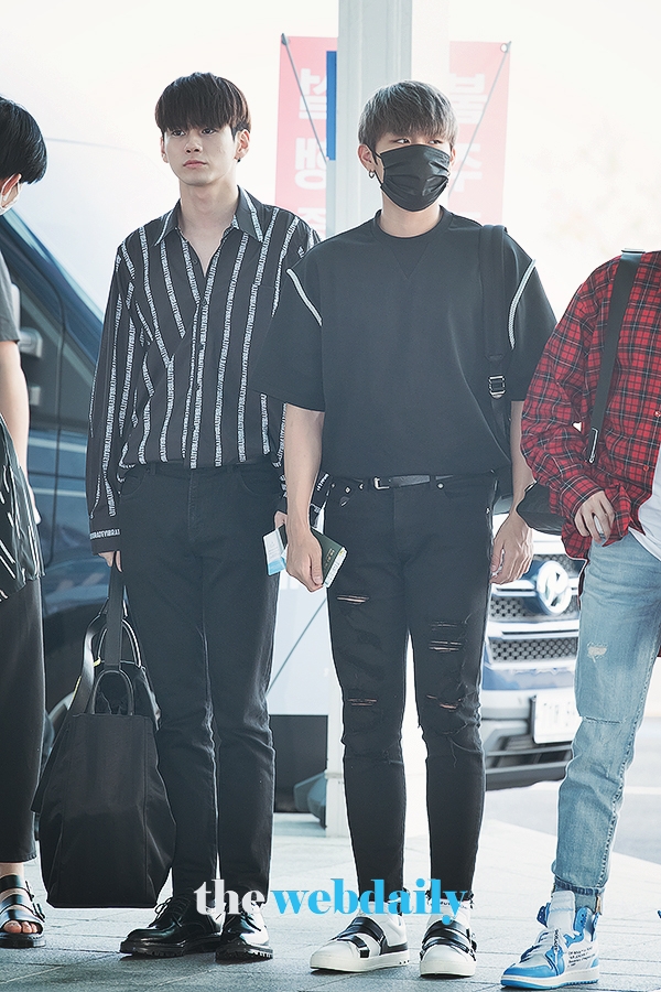 WannaOne(워너원) 옹성우-박우진, 인천국제공항 출국 현장