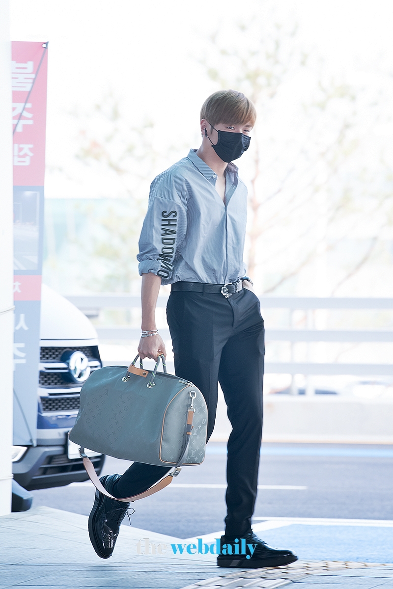 WannaOne(워너원) 강다니엘, 인천국제공항 출국 현장