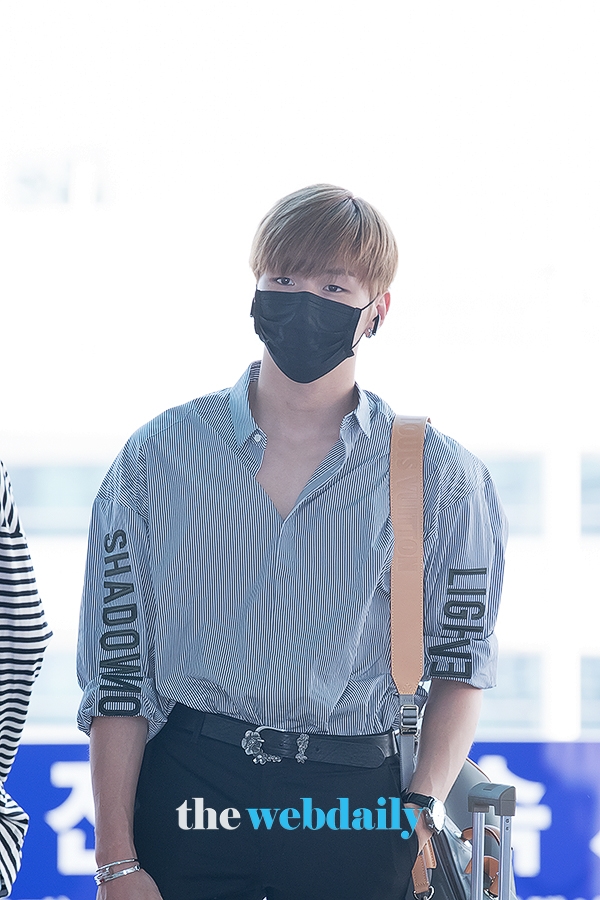 WannaOne(워너원) 강다니엘, 인천국제공항 출국 현장